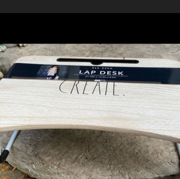 Rae Dunn Office Rae Dunn Whitewash Lap Desk Poshmark